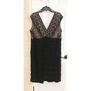 Jessica Howard Scalloped Cocktail Dress 18w NWT